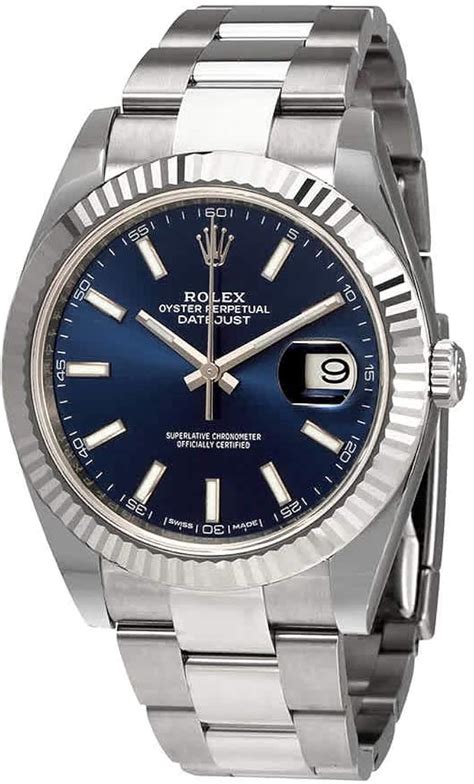 rolex oyster perpetual datejust blue price